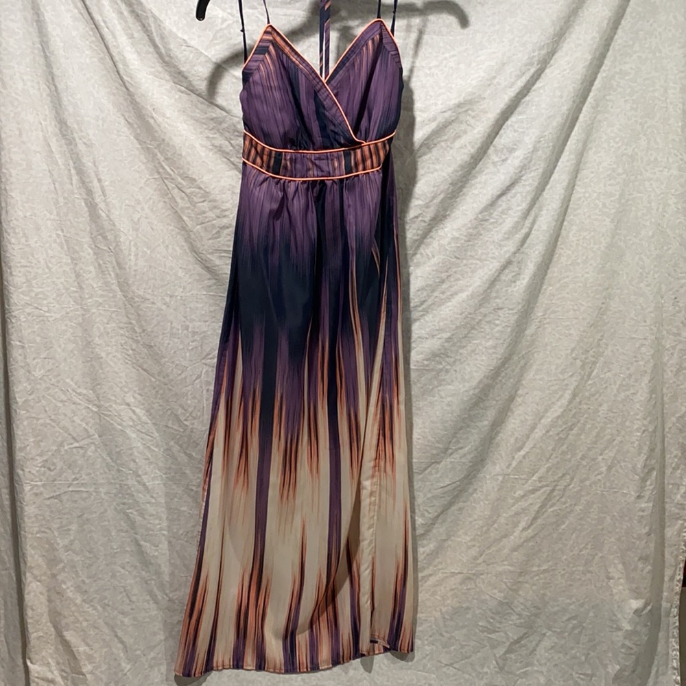 Maxi halter summer dress